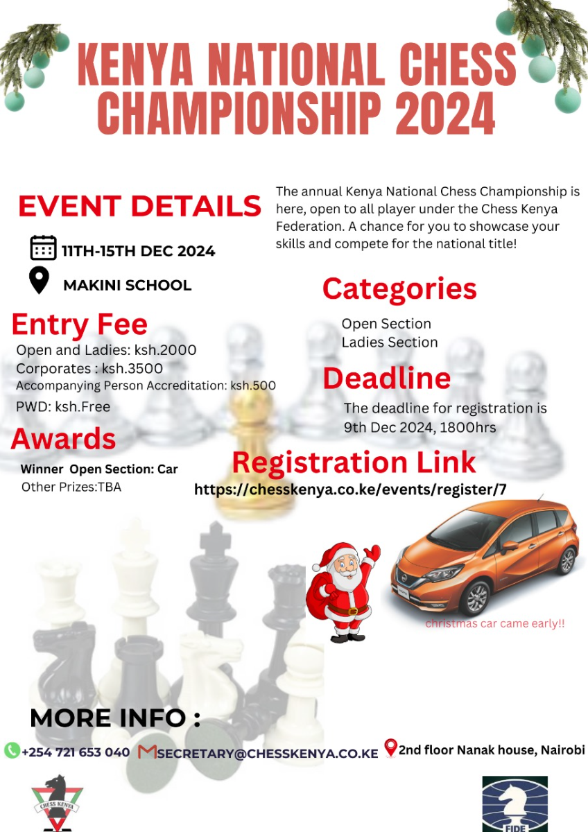 Kenya National Chess Championship 2024